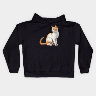 I Love You My Lady Cat - Love Cats Kids Hoodie